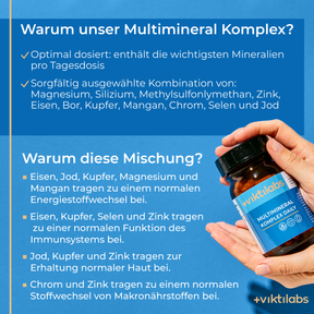 Multimineral Komplex Daily: Deine tägliche Quelle für Mineralstoffe