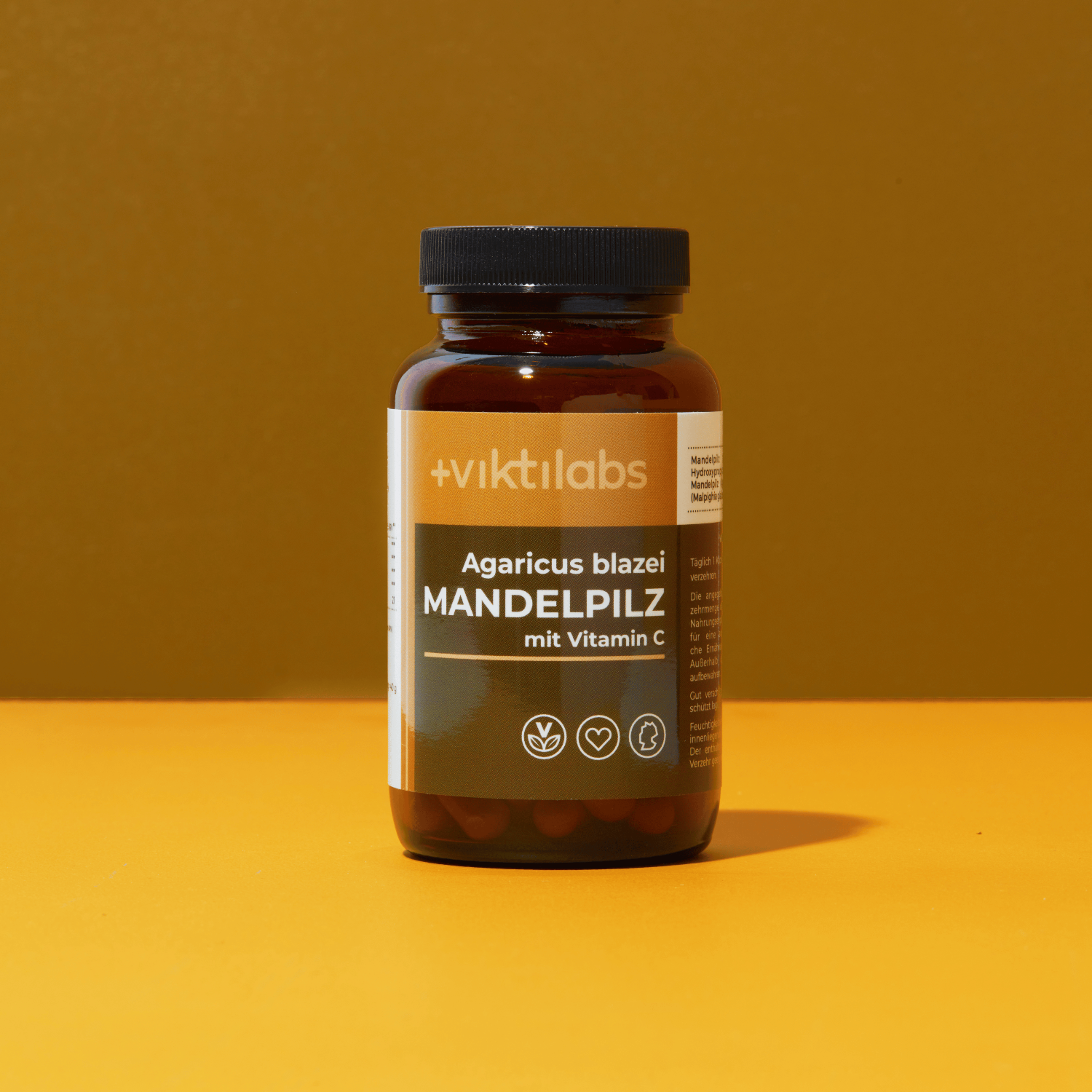 Premium Mandelpilz: Vitalpilz mit Vitamin C