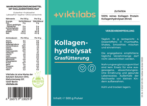 3 Packungen Kollagen aus Grasfütterung á 500g