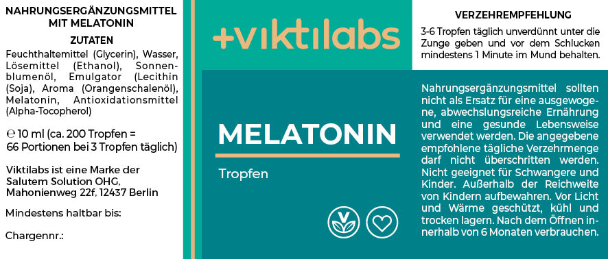 Melatonin: Dein Einschlaf-Turbo mit maximaler Bioverfügbarkeit