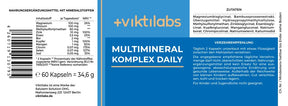 Produkt Label Multimineral Komplex