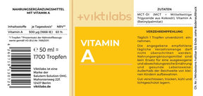 Vitamin A: Natürlich in MCT-Öl gelöst