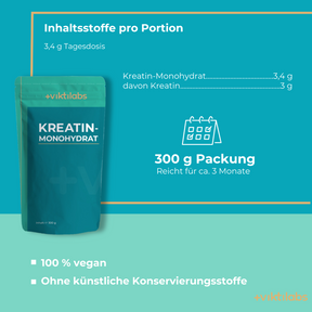 Viktilabs Kreatin Monohydrat Info [lang-de]