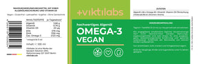 Bestellkampagne für Omega-3 Vegan mit Algenöl - 100 ml - bis zu  35,10 % sparen und ab 19,41 € pro Flasche